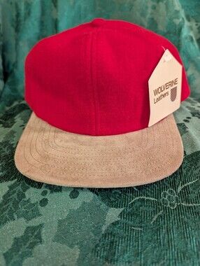 Wolverine Leathers Red Ball Cap